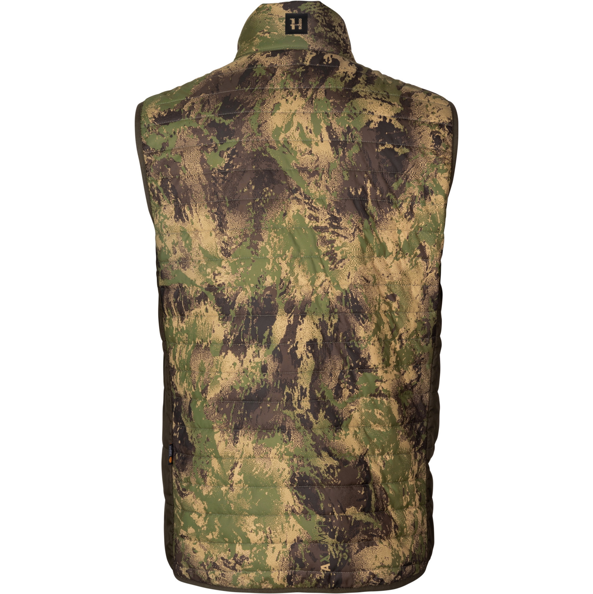 2026 Harkila Männer Hirsch Jäger Camo Reversible Packbare Weste 1201150 - Willow Green / AXIS MSPForest